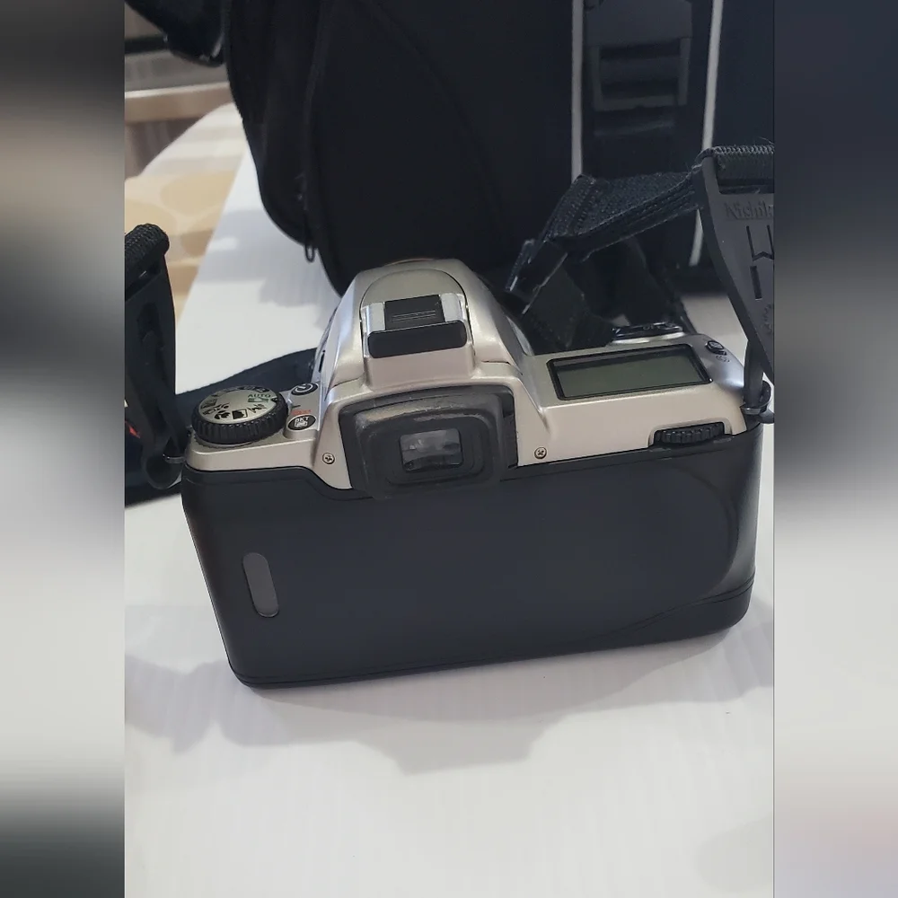 Nikon N65 35mm SLR Camera - Black and Silver